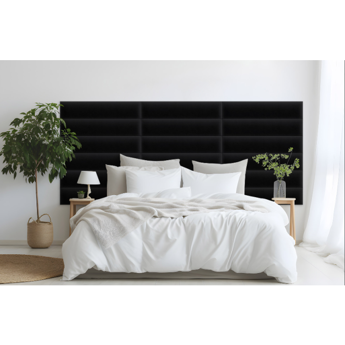 Polsterpaneel Magic Velvet Schwarz